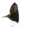 Smoky Quartz Cathedral Natural Point from Brazil mounted on a bespoke stand | Venusrox