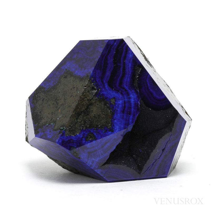 Azurite & Malachite with Matrix Polished Crystal from the Altai Mountains, Siberia, Russia Siberia, Russia | Venusrox