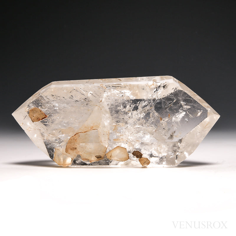 Clear Quartz with Penetrators Polished Double Terminated Point from Brazil | Venusrox