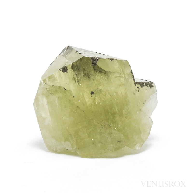 Brazilianite with Albite Natural Crystal from the Telírio Mine, Linópolis District, Divino das Laranjeiras, Minas Gerais, Brazil | Venusrox