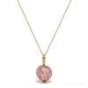 Pink Tourmaline Polished Sphere Pendant from Russia | Venusrox