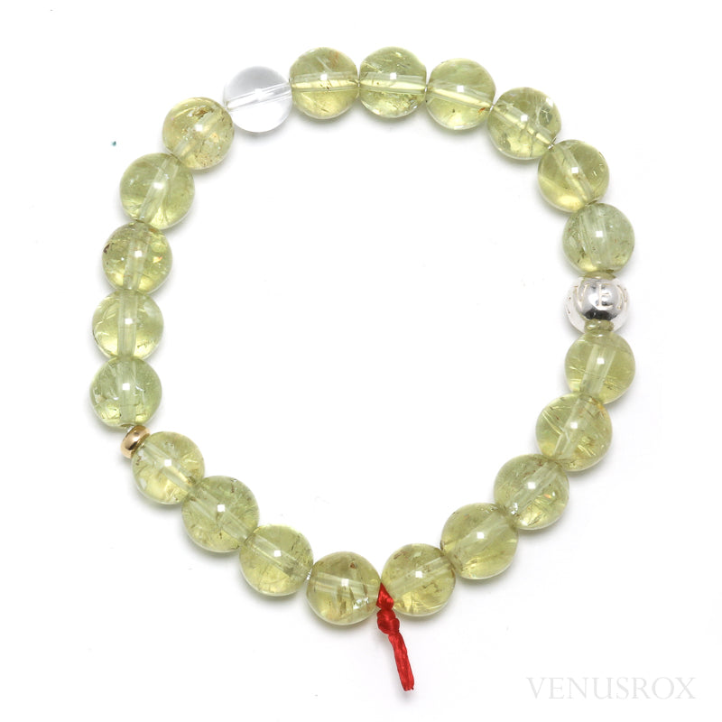 Golden Apatite Bead Bracelet from Mexico | Venusrox