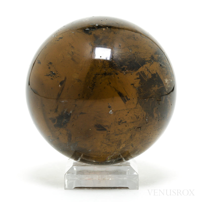 Natural 'Cognac' Citrine Polished Sphere from Brazil | Venusrox