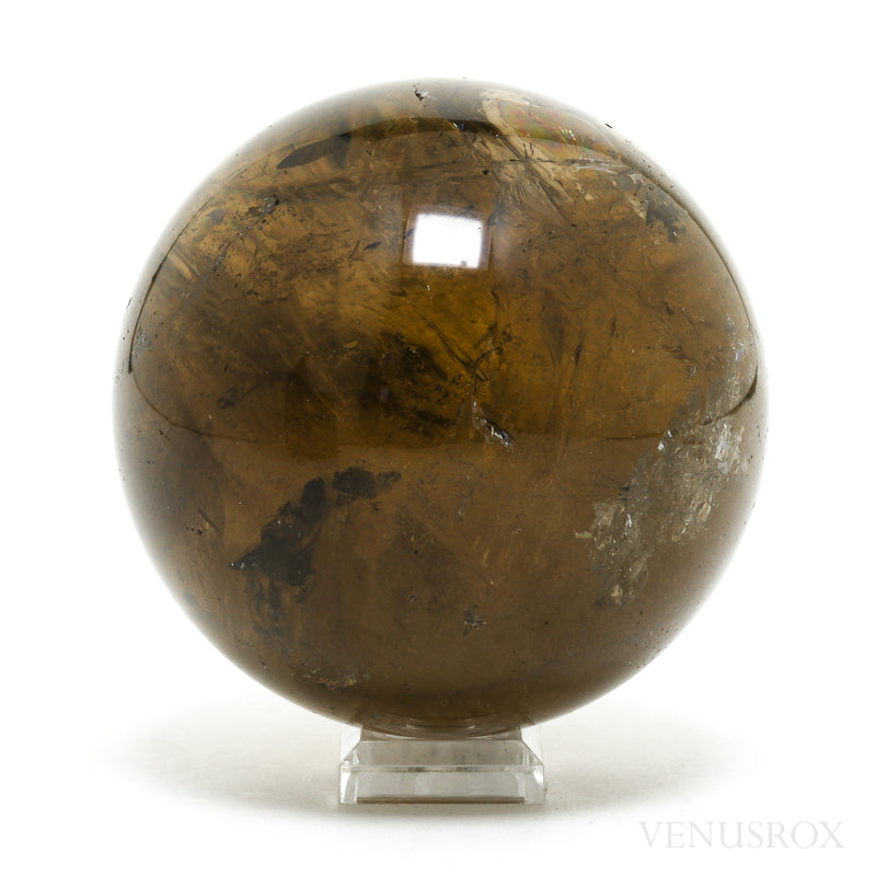 Natural 'Cognac' Citrine Polished Sphere from Brazil | Venusrox