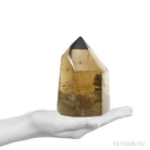 Natural Citrine Polished Point from Brazil | Venusrox