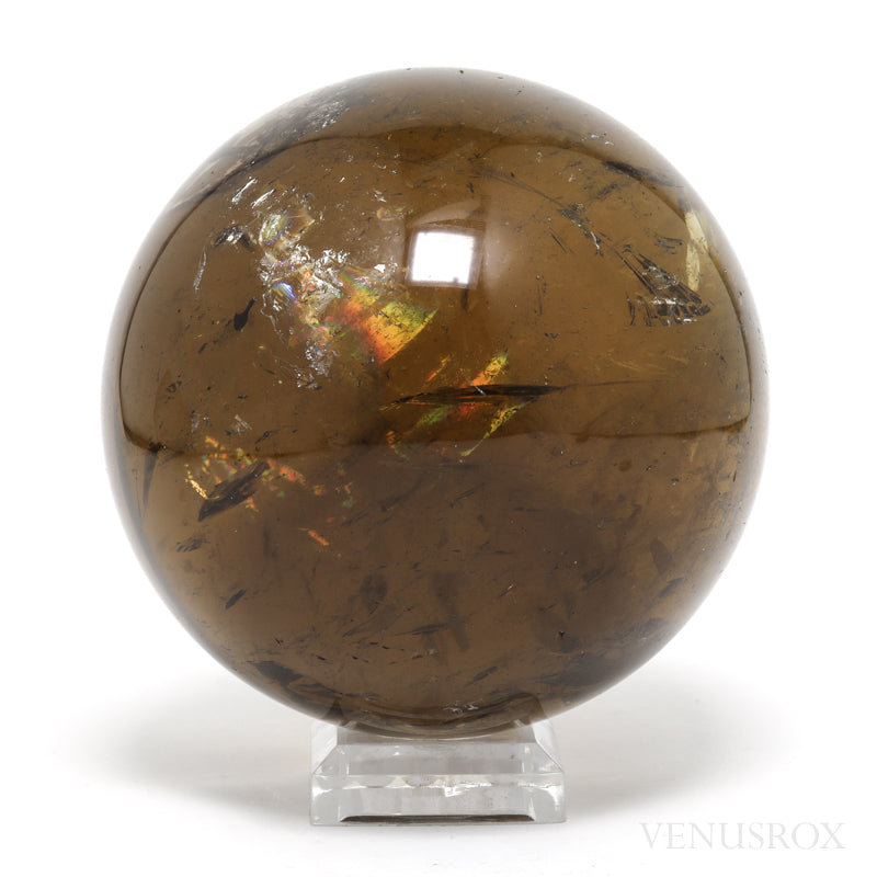 Natural Cognac Citrine Polished Sphere from Brazil | Venusrox