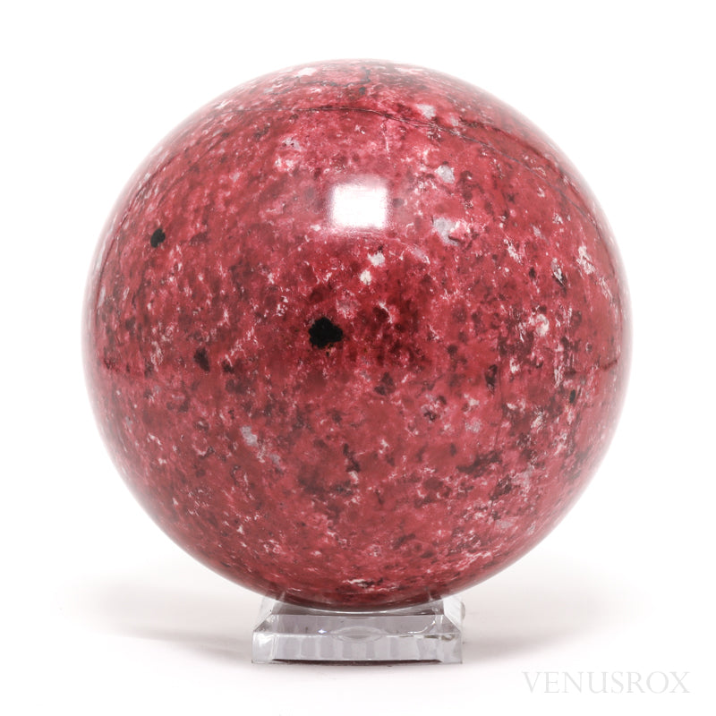Thulite Sphere from Norway | Venusrox