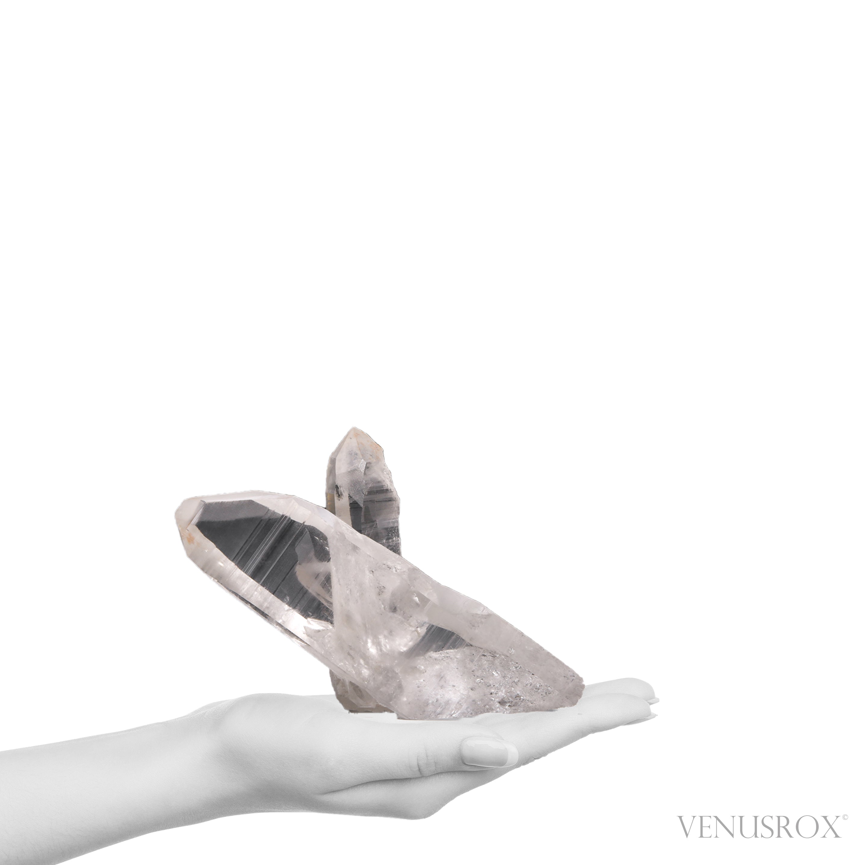 Lemurian Quartz Self Healed Natural Cluster from Brazil | Venusrox