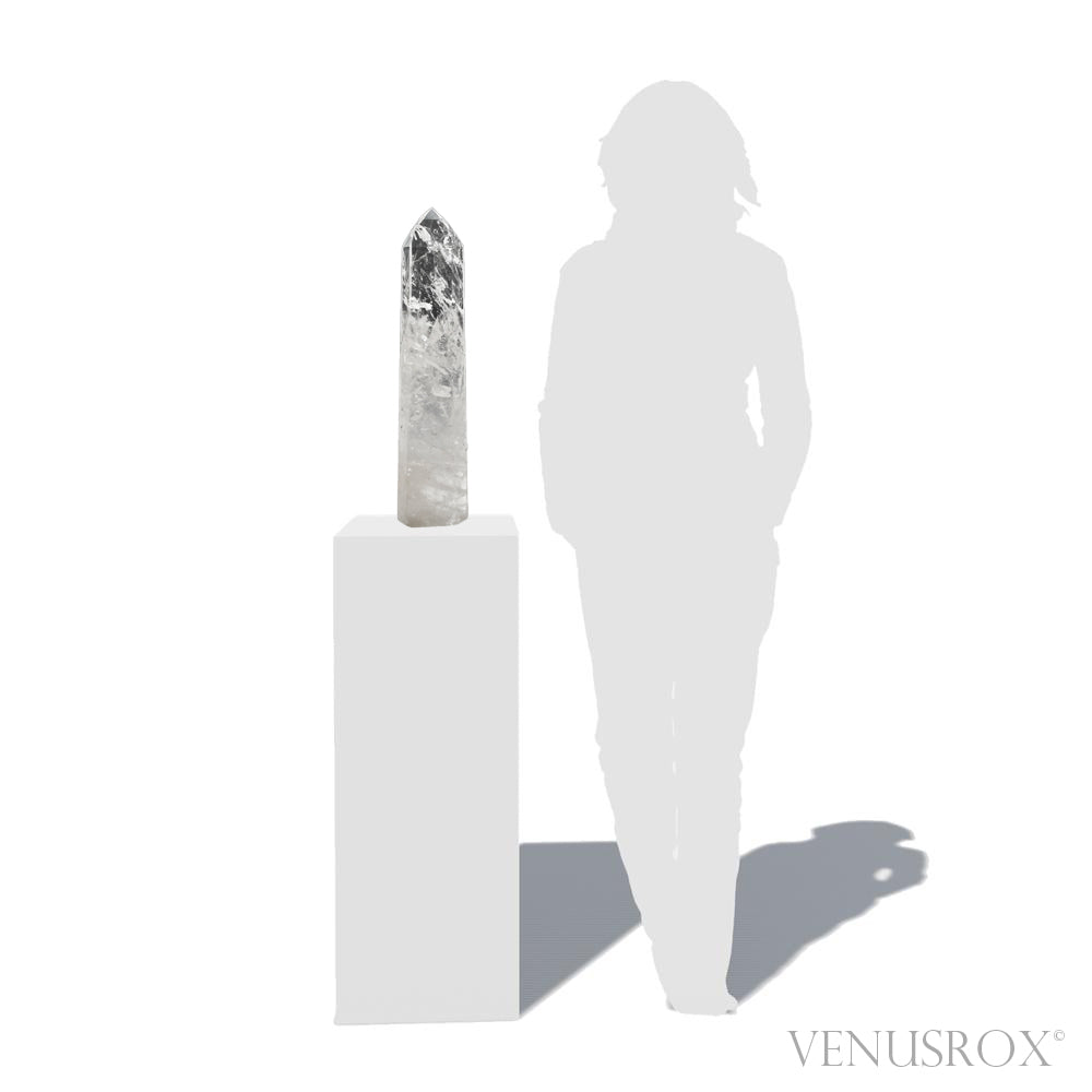 Clear Quartz Polished Point from Tocantins, Brazil | Venusrox