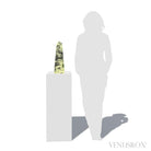 Serpentine with Pyrite Polished Point from Peru | Venusrox