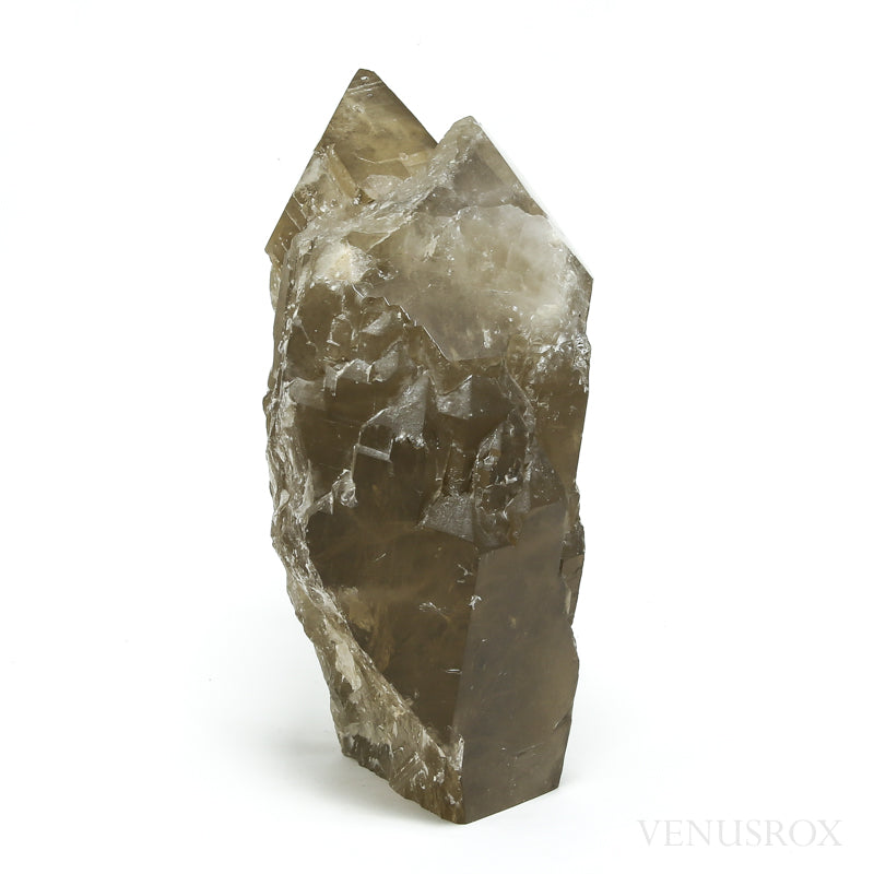 Citrine with Pink & Green Tourmaline Part Polished/Part Natural Cathedral Point from Brazil | Venusrox