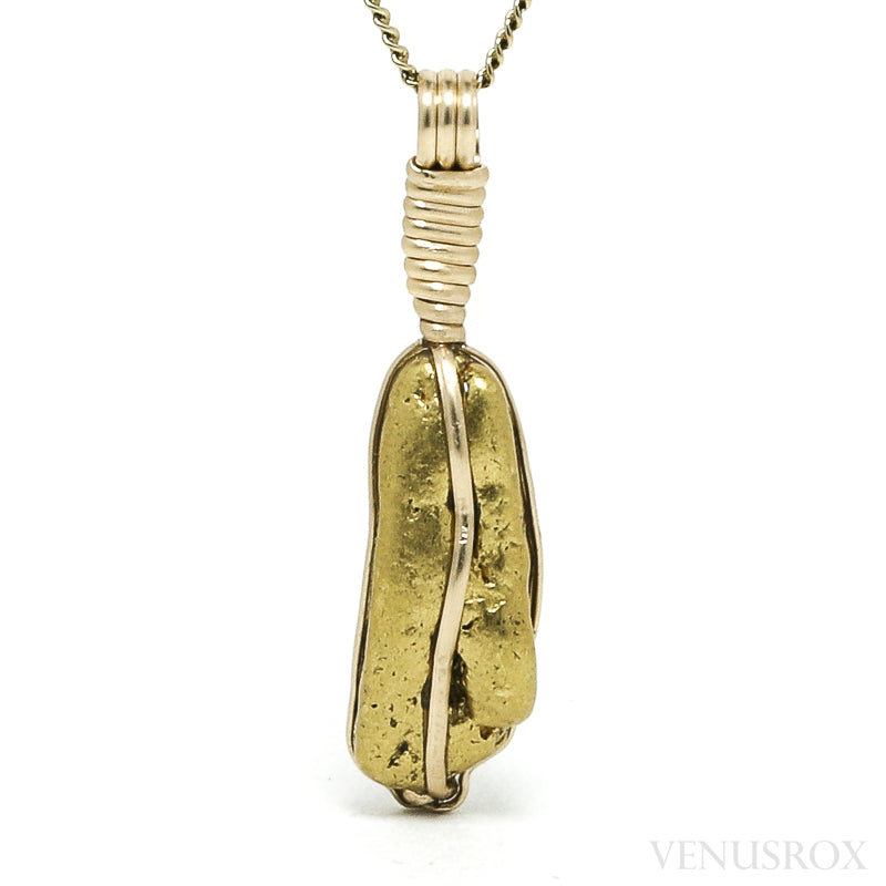 Natural Gold Nugget Pendant from the Yuba River, California, USA | Venusrox