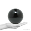 Size Illustration | Black Obsidian Polished Sphere from Mexico | Venusrox