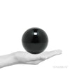 Size Illustration | Black Obsidian Polished Sphere from Mexico | Venusrox