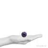 Size Illustration | Charoite with Aegirine Polished Sphere from Sakha Republic, Siberia, Russia | Venusrox