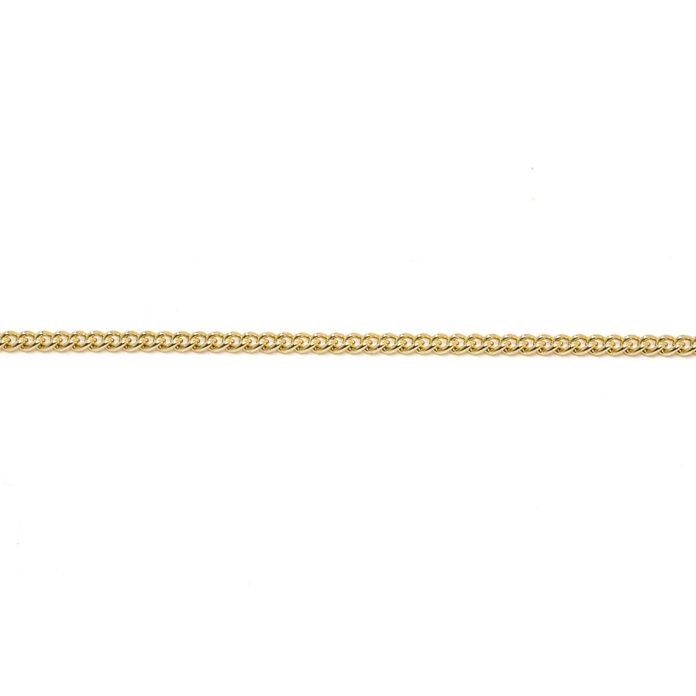 Gold Curb Chain (9ct Yellow Gold) (G18) - Venusrox