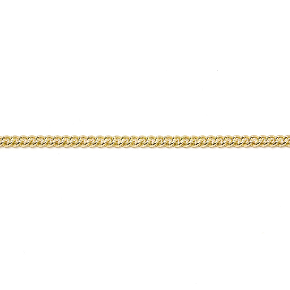 Gold Curb Chain (9ct Yellow Gold) (G24) - Venusrox