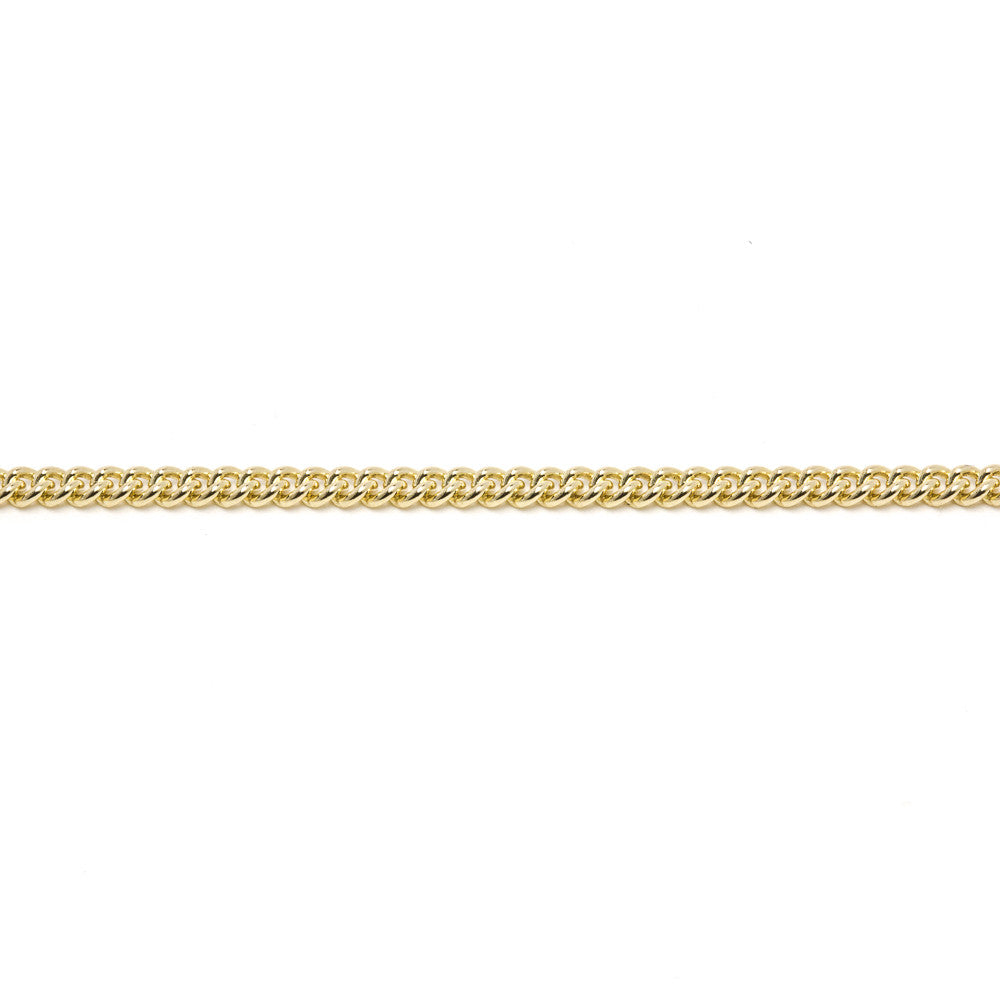 Gold Curb Chain (9ct Yellow Gold) (G24) - Venusrox