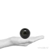 Size Illustration | Gold Sheen Obsidian Polished Sphere from Mexico | Venusrox